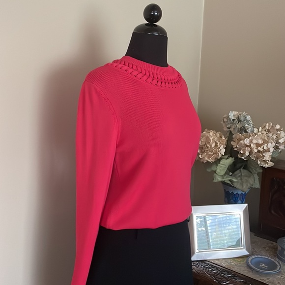 Emporio Armani Pink Knit Top Size IT40 US Small - Picture 9 of 16